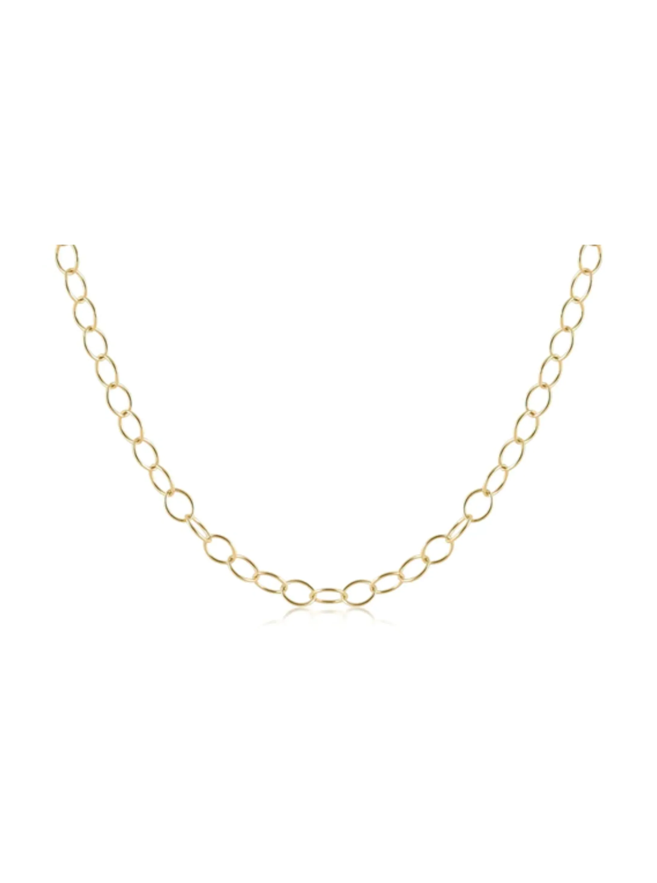 15" Choker Enchant Chain Gold  [N15ENCG]