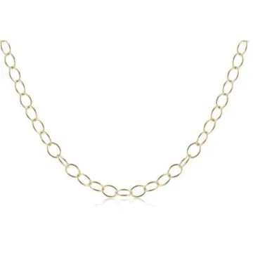 17" Chocker Enchant Chain Gold [N17ENCG]