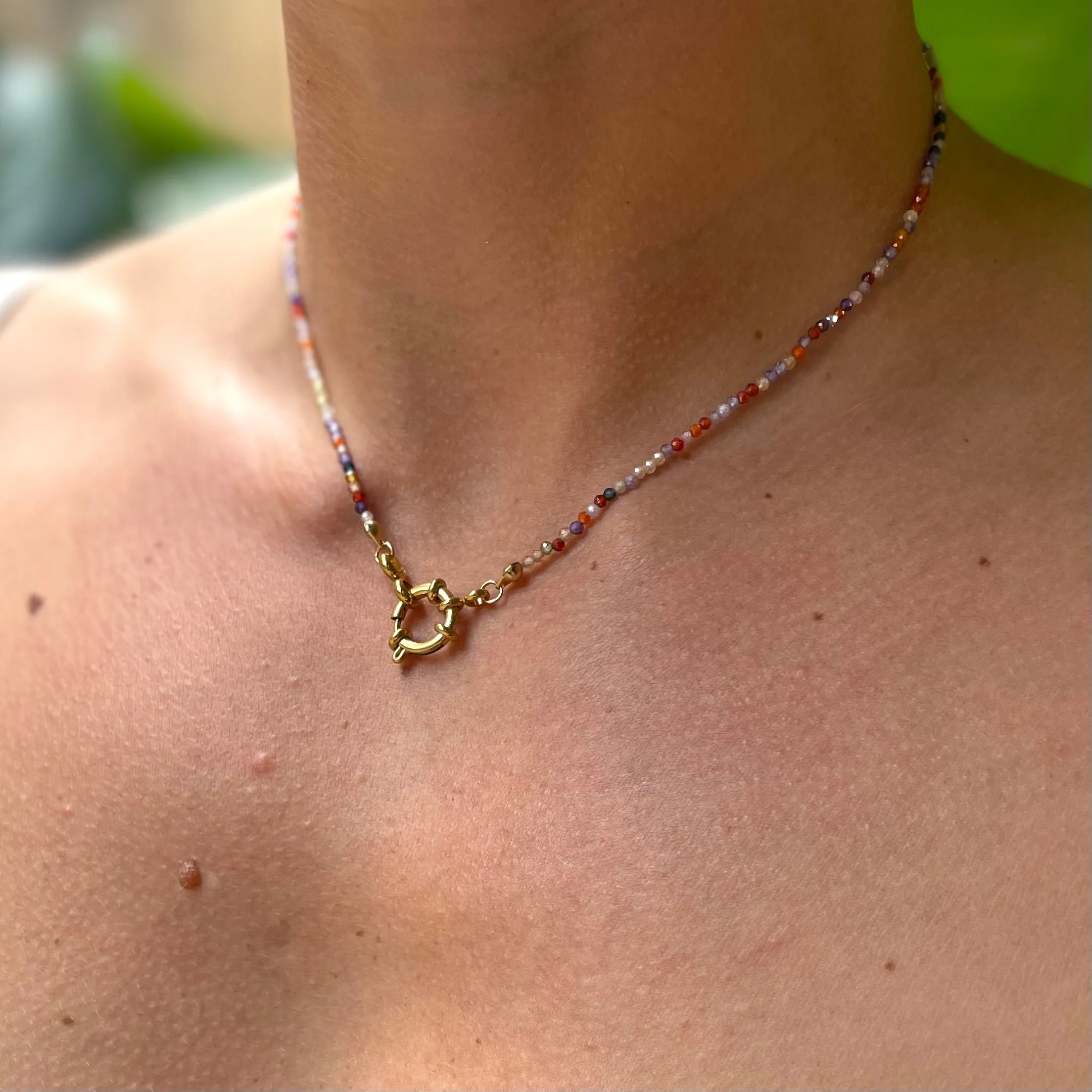 Colorful Sparkling Beads: Enhanced with Vibrant Hues and Glitter