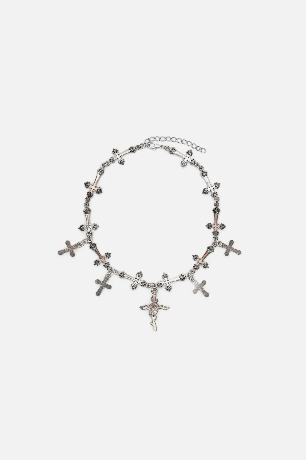 Crosses Choker Necklace