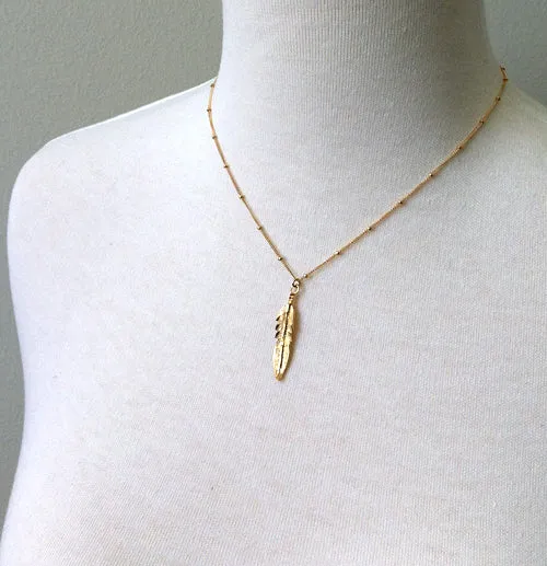 Eagle Feather Necklace