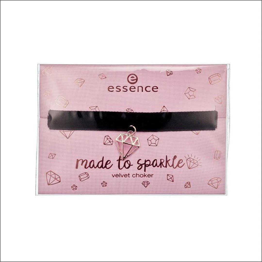 Essence Made To Sparkle Velvet Choker - 01 Keep Calm And Sparkle On