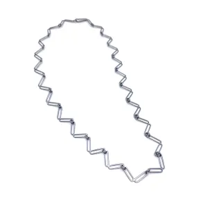 Zig Zag Link Necklace